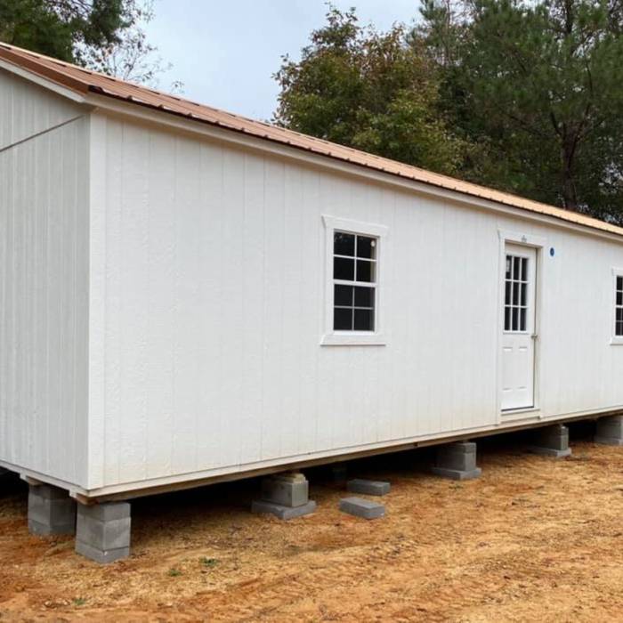 Mark's 12x36 Side Utility | RiverBridge Cabins Gallery Image